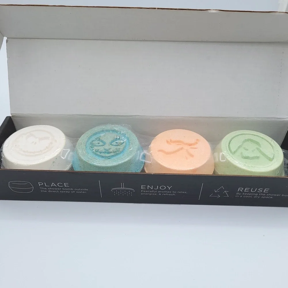 Basin Fresh Disney Nightmare Before Christmas Shower Bomb Collection 4 Pack New